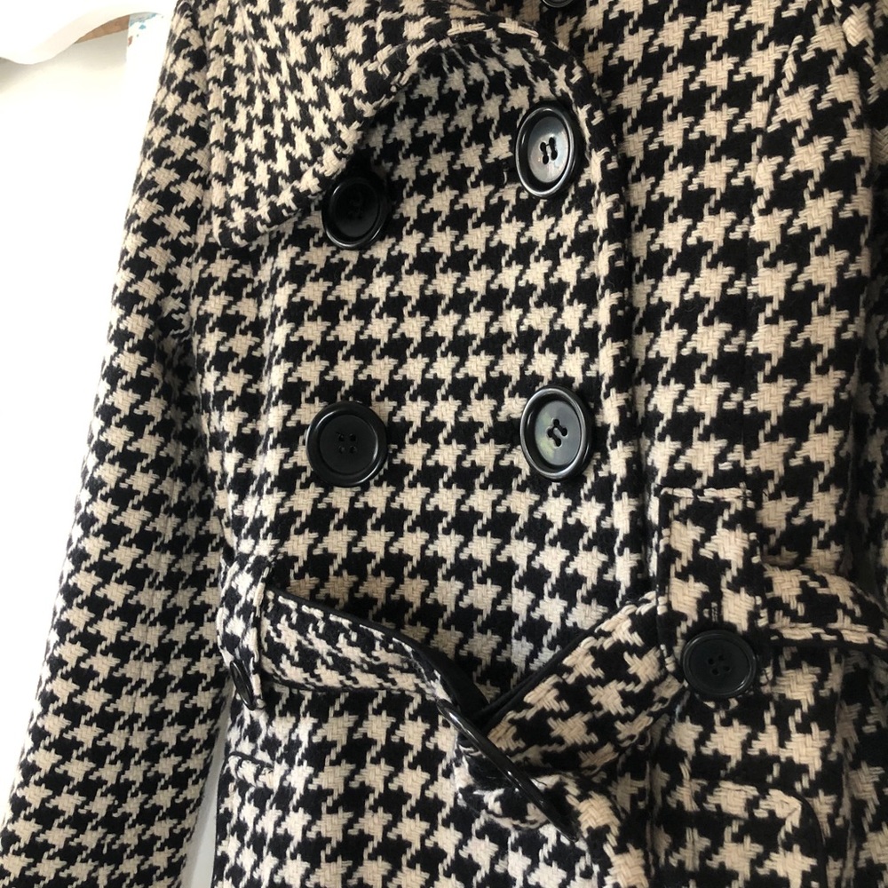 Houndstooth Peacoat